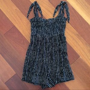 Billabong Black and White Romper